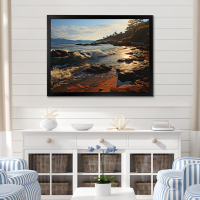 «Beach Photo Ocean Escape I», reproduction d'art sur toile