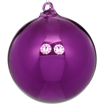 Shiny Ball Ornament Set Of 4