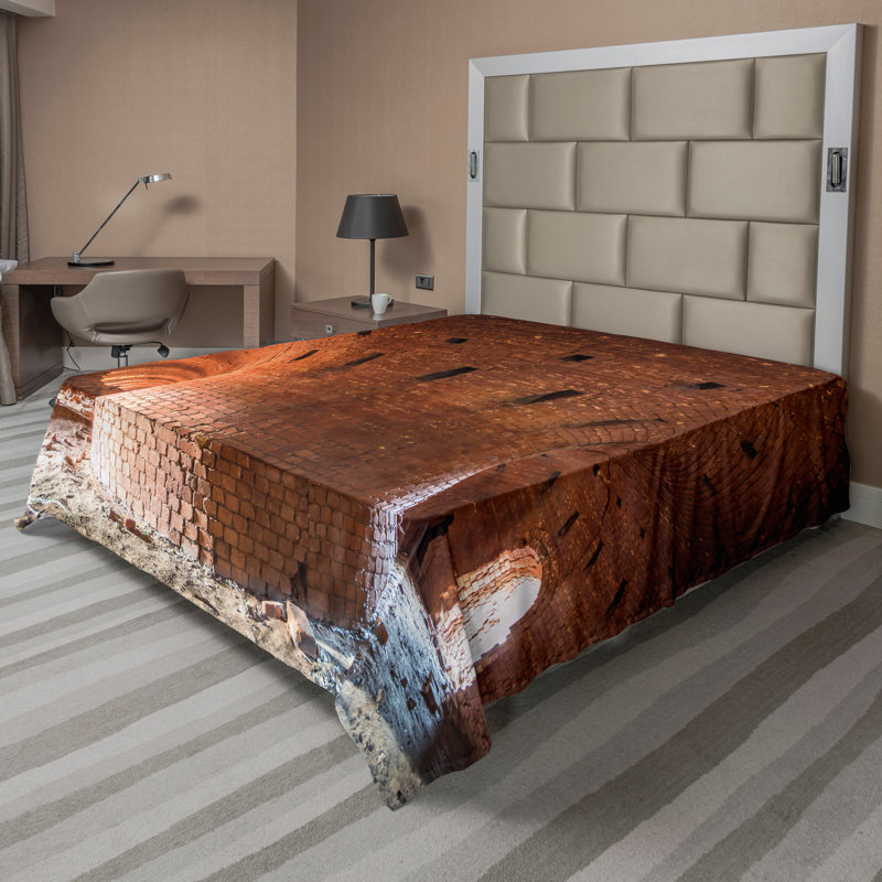 Drap orange Ambesonne