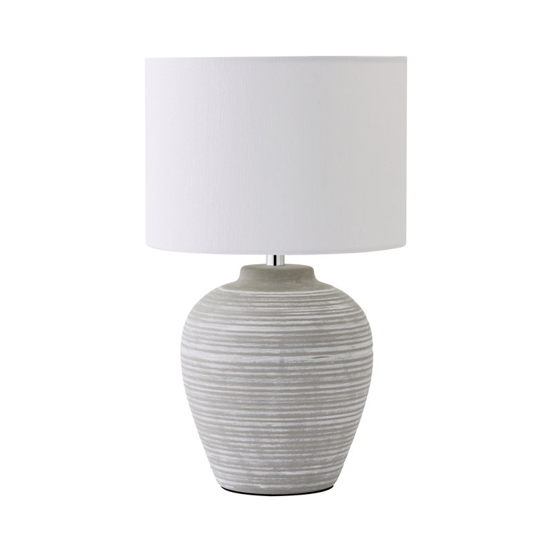 Takefumi Ceramic Table Lamp, 37.5cm H x 22cm W x 22cm D