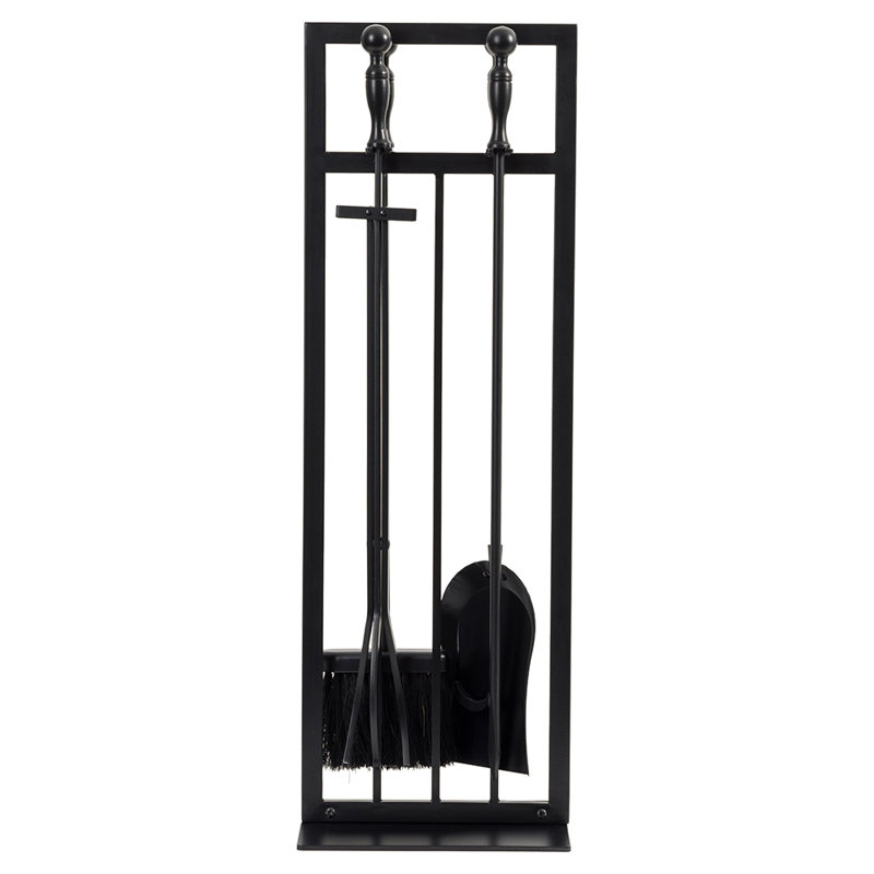 Country Living Pinecrest Black Fireplace Tool Set