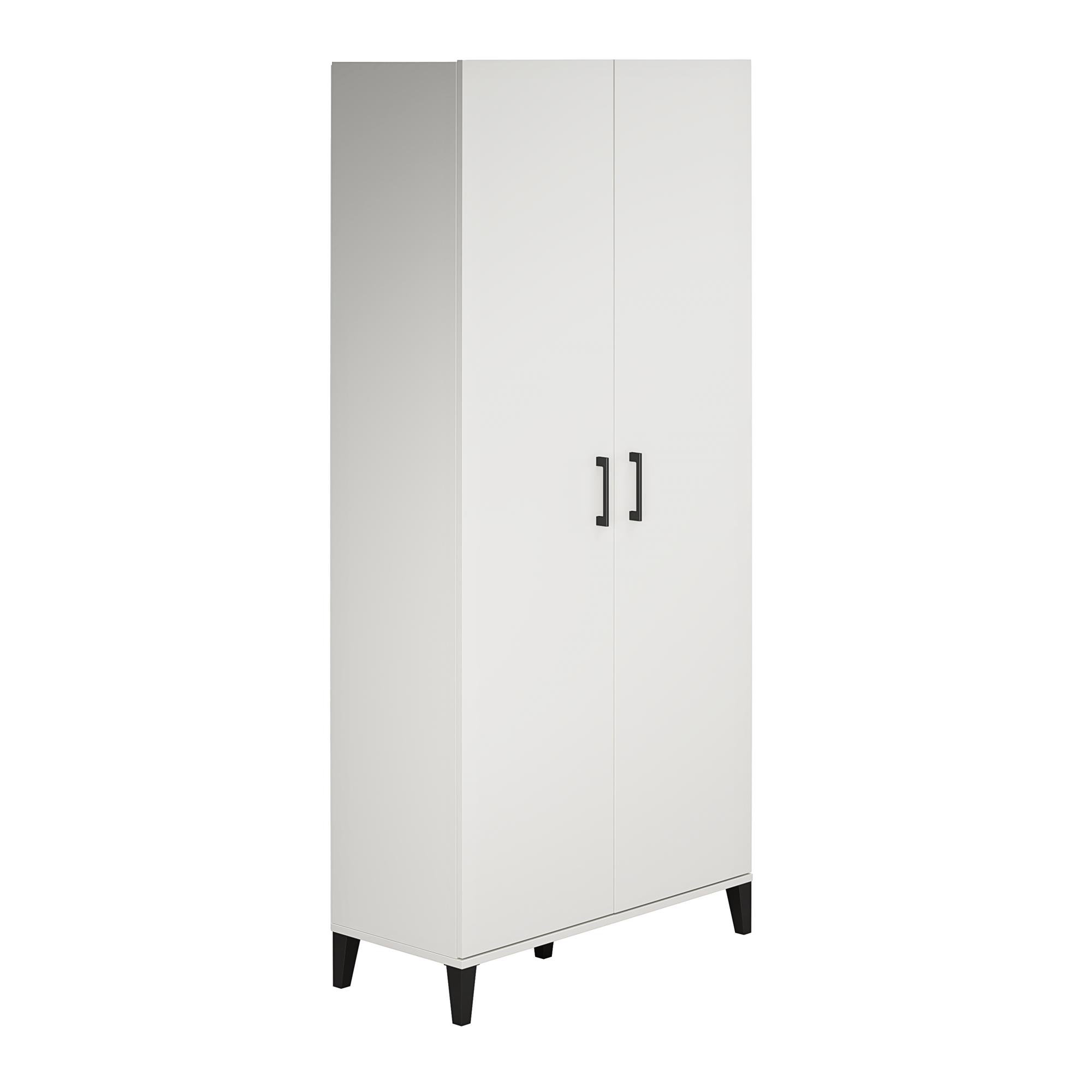 Woen 2 - Shelf Storage Cabinet The Twillery Co. Finish: White