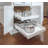 Slide-A-Shelf Made-To-Fit Slide-Out Shelf All White Finish - Full Extension Rails With Soft Closing Feature-99603721-99617903