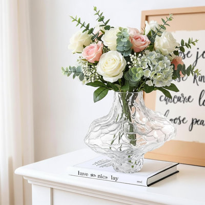1.7 lbs Heavy Duty Glass Vases