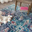 Tapis bleu / bleu marine Steverson-1062747410