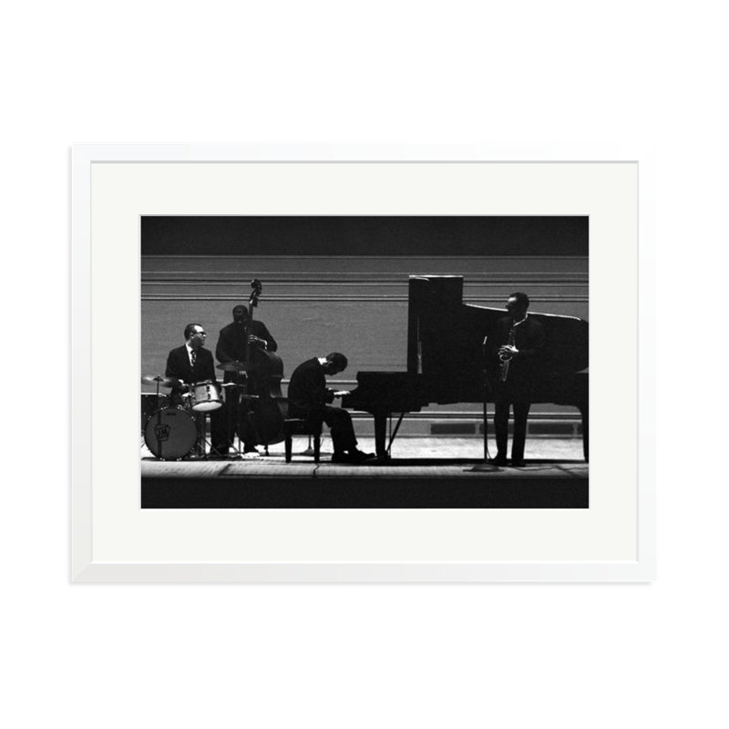 The Dave Brubeck Quartet, 23" H x 31" W, White