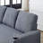 Comtable Linen L-Shaped Combo Sofa Sofa Bed