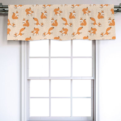 Sateen Ruffled Window Valance