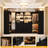 Closet System With Drawers, Shelves,Hanging Rods-1215401090