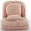Canapé confortable en rose, 5 angles réglables, lit paresseux, réglages, pour une bonne nuit de sommeil-155764958