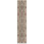 Hand-Knotted High-Quality Light Green and Cream Runner