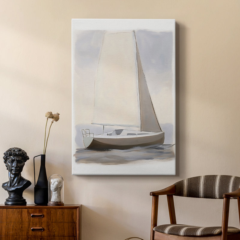 NAUTICAL Series CLXXIV -Custom Wrapped Gallery Cavas, 18" H x 12" W