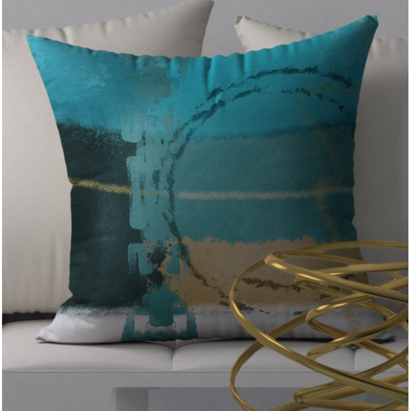 Housse de coussin carrée/insert, 18" x 18"