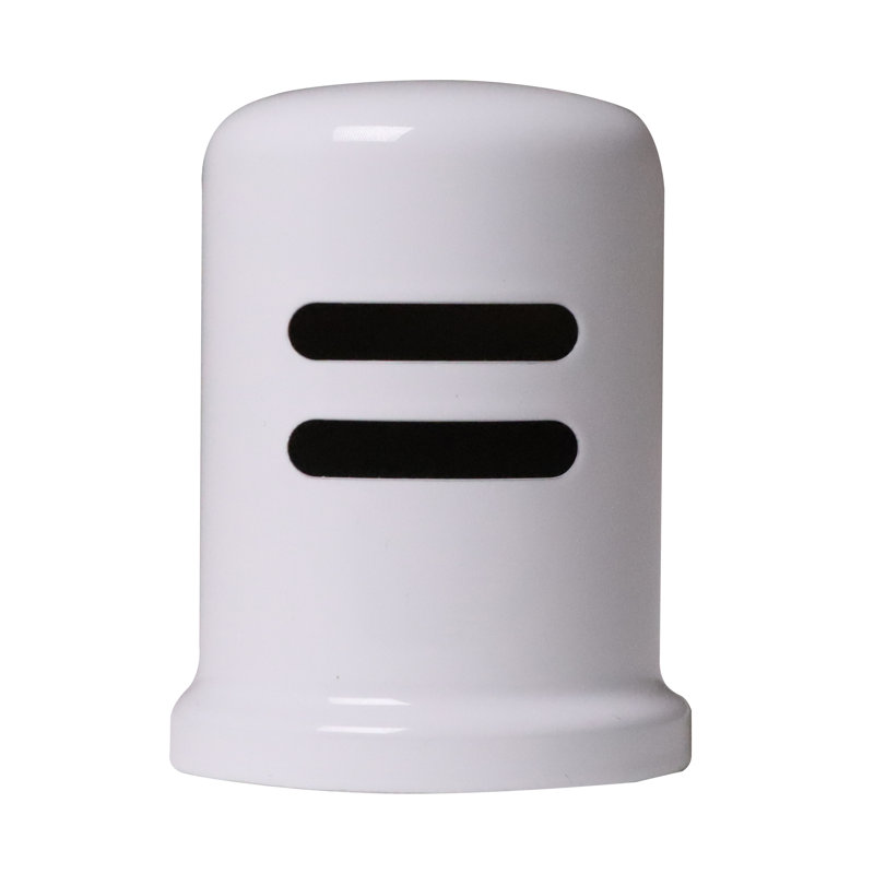 Air Gap Cap and Body Set - Skirted, Powder Coat White
