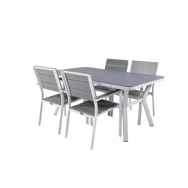 Bodomar 4 - Person Dining Set