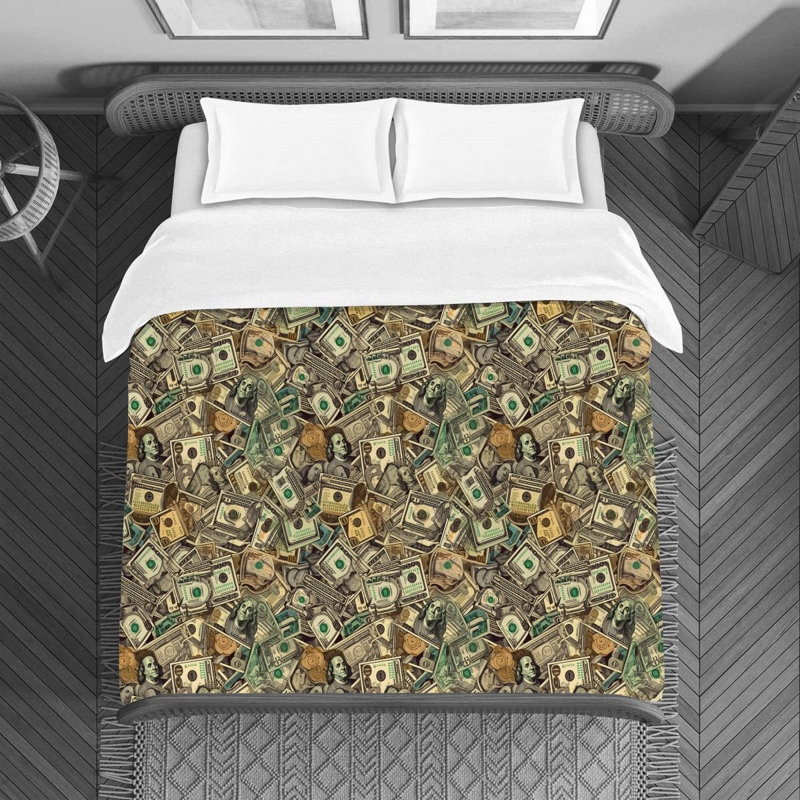 Machine Printed Duvet Cover, Queen Duvet Cover