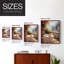 Reproduction encadrée FLORAL Series DCCLII - bois massif-528821252-528821255