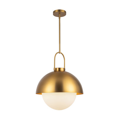 Navarre Single Light Glass Pendant