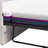 Urthe Queen Trifold Cabinet Murphy Bed with Memory Foam Mattress and Storage Drawers-573504369