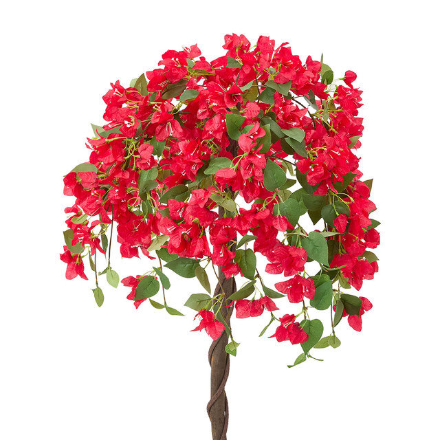 120cm Faux Bougainvillea Tree in Pot