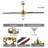 60'' 8-Blade Modern Farmhouse Large Room LED Windmill Ceiling Fan with Light and Remote-511790333