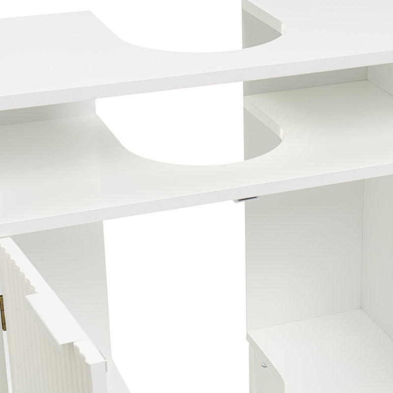 60cm Single Bathroom Vanity Base Only