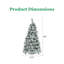 Épinette de Noël artificielle éclairée-1546288207
