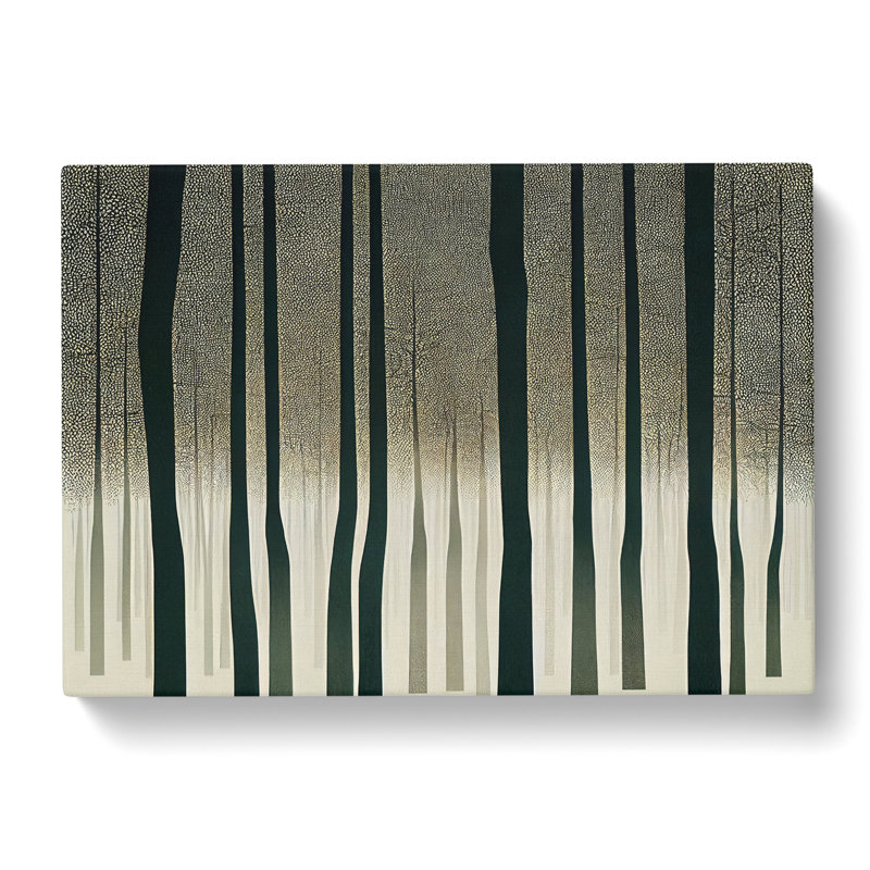 Expressive Abstract Forest - Wrapped Canvas, 50cm H x 76cm W x 3cm D