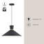 Luminaire suspendu conique simple Vanderbilt-64113799-64113798