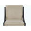 Fauteuil en cuir Sling - poivre