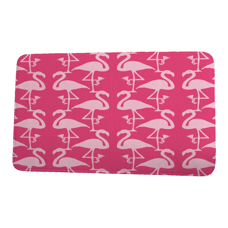Tapis de bain Lyndsey, l 21 po x L 34 po, Blanc