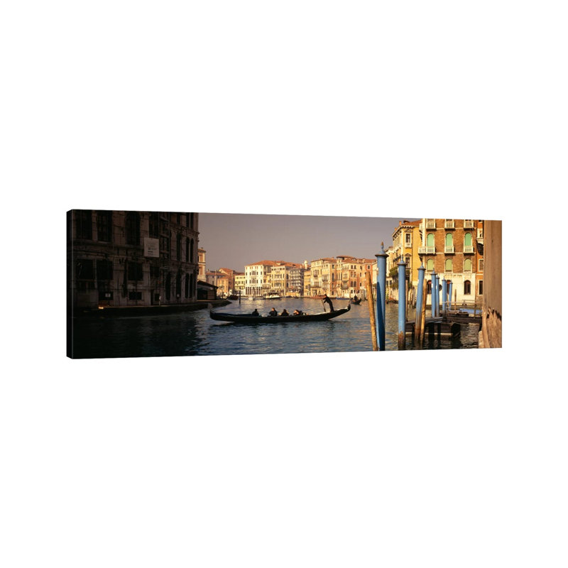 Grand Canal, Venice, Italy - Wrapped Canvas Panoramic Print, 30.48 cm H x 91.44 cm W x 1.91 cm D