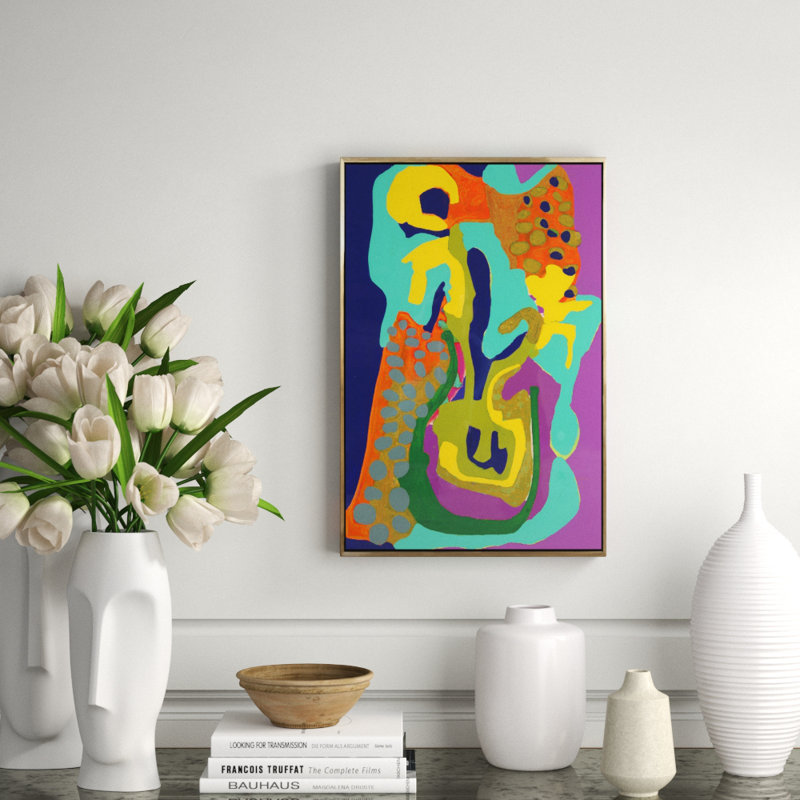 Polka Dot Floral II Painting