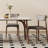 Graceful Simple Luxury Dining table and chairs-105272763