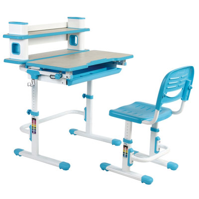Ensemble de bureau d'art et de chaises pour enfants 23 po Halliburton