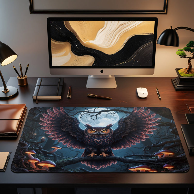 Polyester Desk Pad, 31.5x15.5
