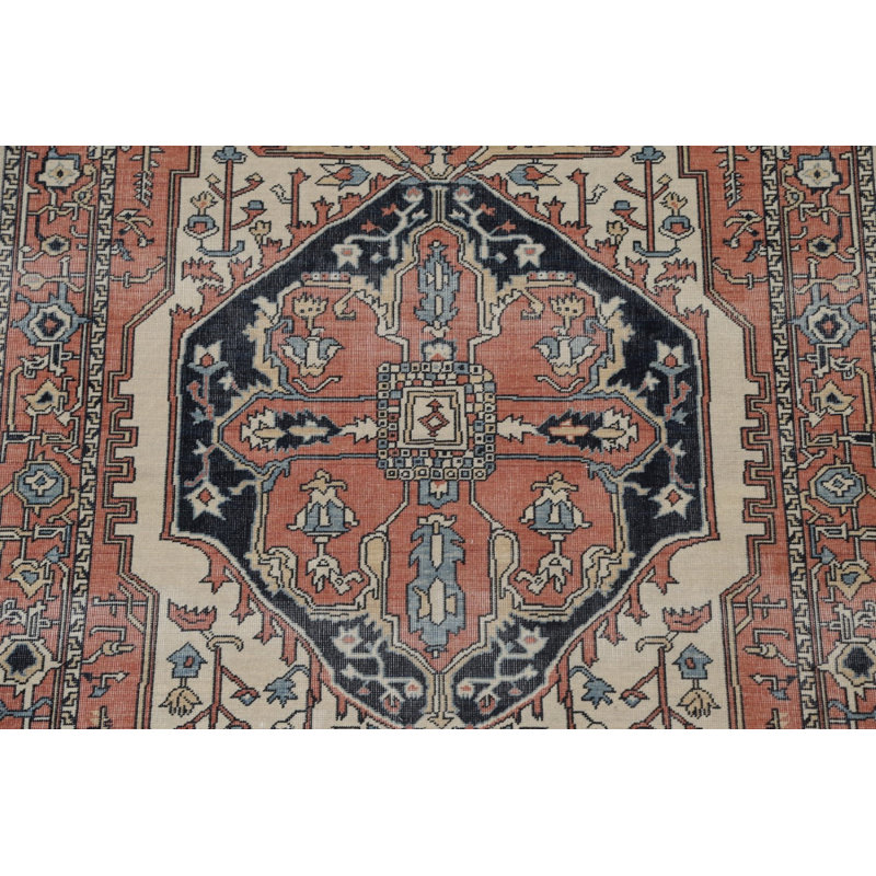 Tapis oriental géométrique 5 x 7