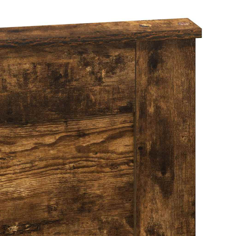 Headboard, EU Double - 150 x 200 cm, Smoked Oak