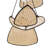 Kamena 1 - Light Natural Unique/Statement Pendant
