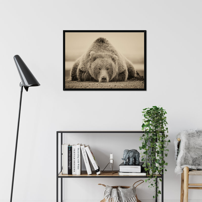 Deep Sleep by PHBurchett - Print, Black Framed Paper Print, 55cm H x 80cm W