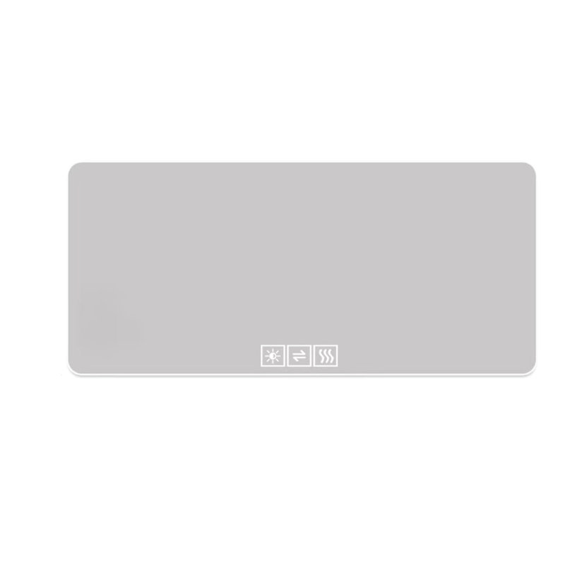 Miroir rétroéclairé à DEL de 28 po x 60 po, à intensité variable, à commande tactile