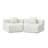 Daijha Boneless Modular Compression Sectional Sofa with Soft Upholstery-122062188