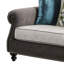 Causeuse à accoudoirs roulés 70 po Wirrindela
