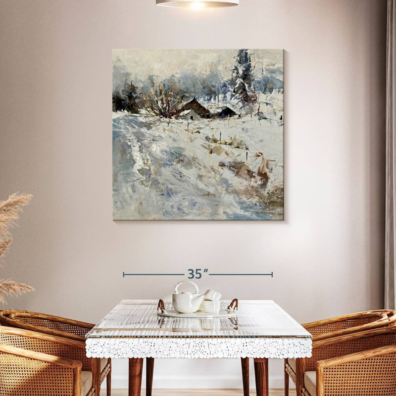 Alvord Mountain Snow Cabins, 39" H x 39" W