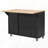 51" Fluted Kitchen Island With Drop Leaf-1710716682