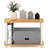 2-Tier No Tools Tube Shelf And End Table With Simple Stylish Design, Easy 5-Minute Assembly, Sturdy And Functional For Any Room
