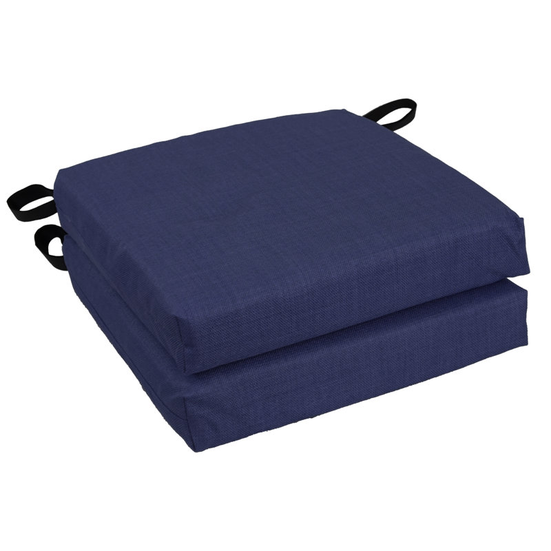 Outdoor 3'' Seat Cushion, Azul
