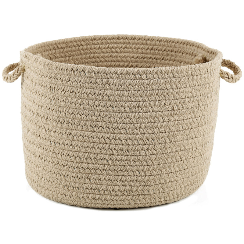 Panier Misha, Beige sable, H 10 po x l 14 po x P 14 po
