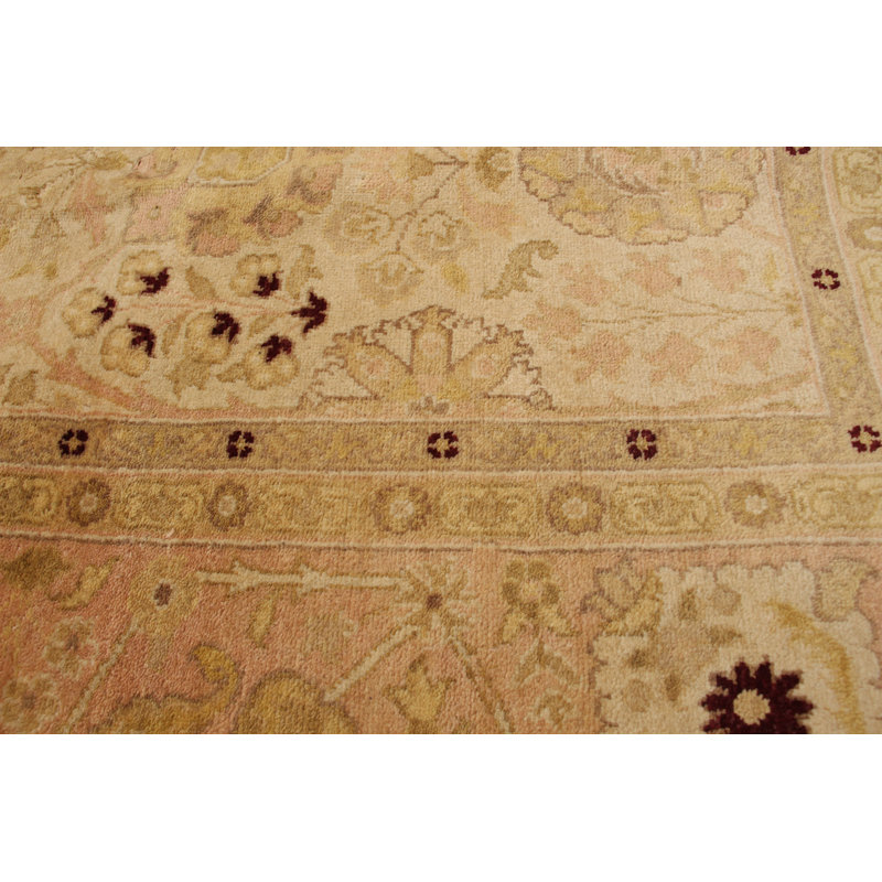 Dixion One-of-a-Kind 8' X 10'2" 2010s Wool Area Rug in Cream