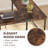 Arnisha L-Shaped Metal Base Computer Desk